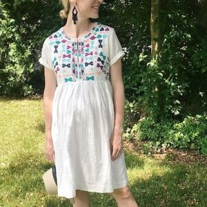 Roberta Roller Rabbit Embroidered Sylvie Dress